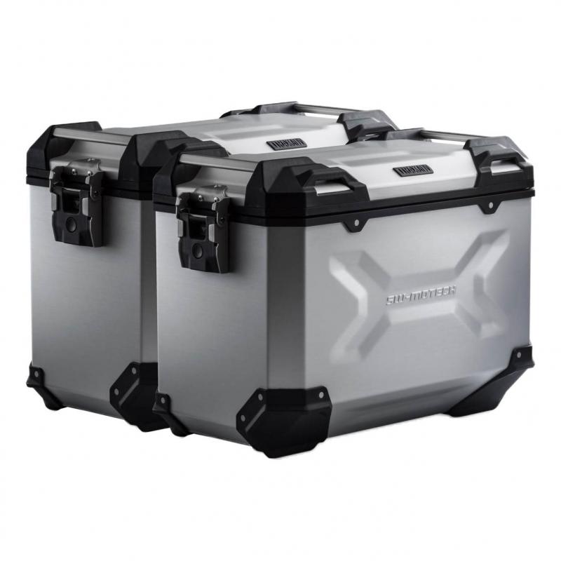 Valises latérales SW-MOTECH TRAX ADV gris 45L Kawasaki Versys 1000 15