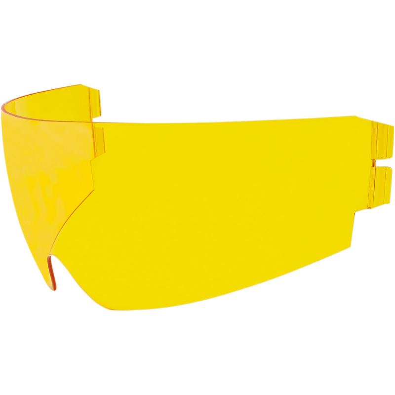 Écran rétractable Icon Dropshield pour casque Alliance GT/Airflite/Airform jaune