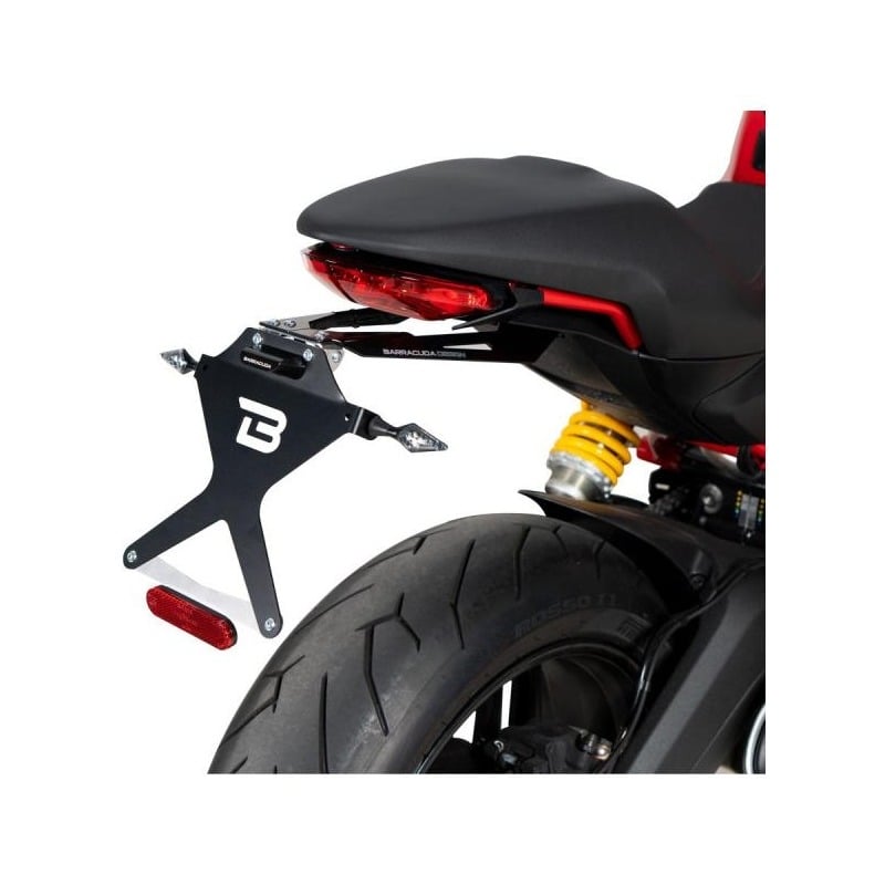 Support de plaque d’immatriculation Barracuda Ducati Monster 797 16-20