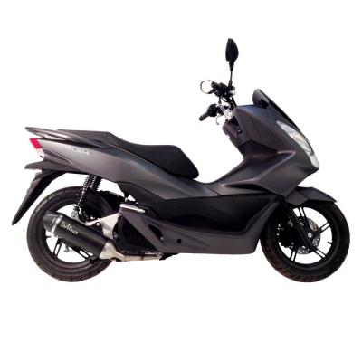 Ligne complète Leovince avec silencieux Nero inox noir casquette carbone pour Honda PCX 125 12-16