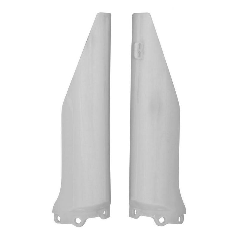 Protection de fourche RTech Blanches pour Kawasaki KX-F 250 04-05