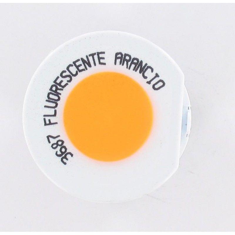 Bombe de peinture Arexons orange fluo 100% acrylique - 400 ml