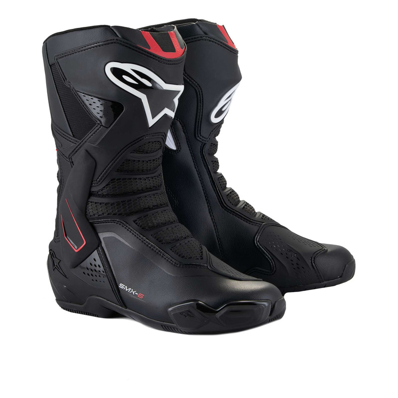Bottes moto Alpinestars SMX-6 V3 black/white/red