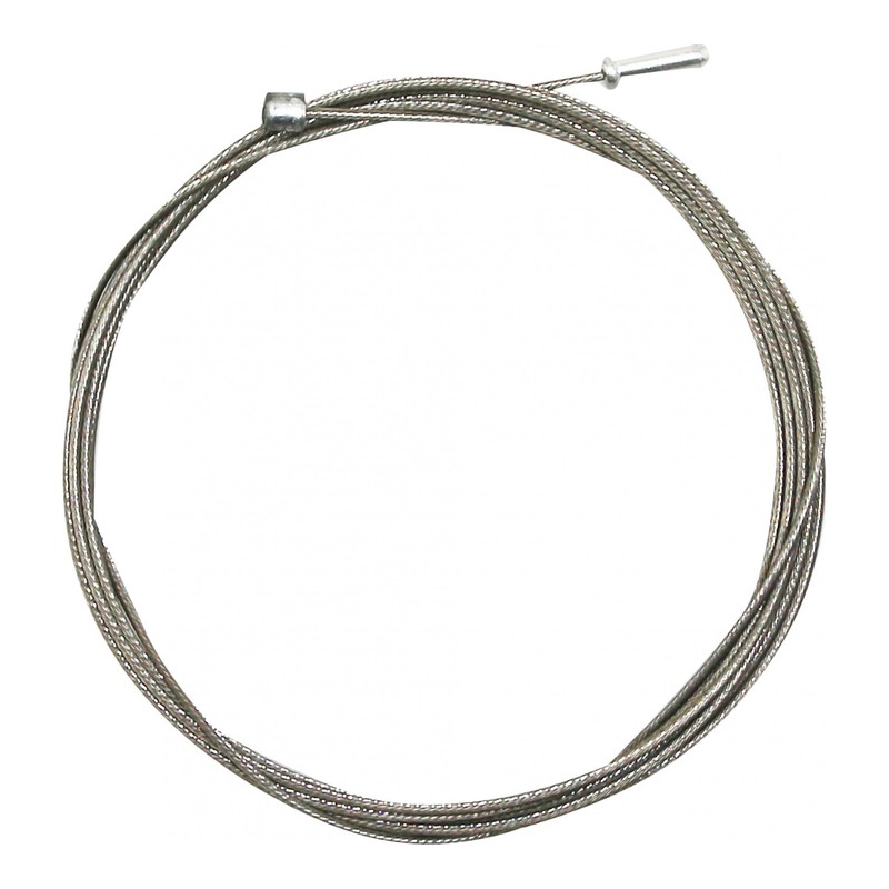 Câble de dérailleur Shimano Inox Ø1,2mmx2,10m