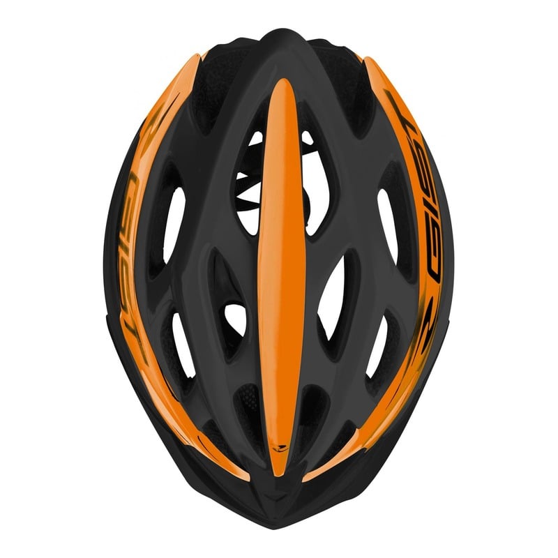 Caque vélo VTT/route/E-bike Gist Faster noir/orange
