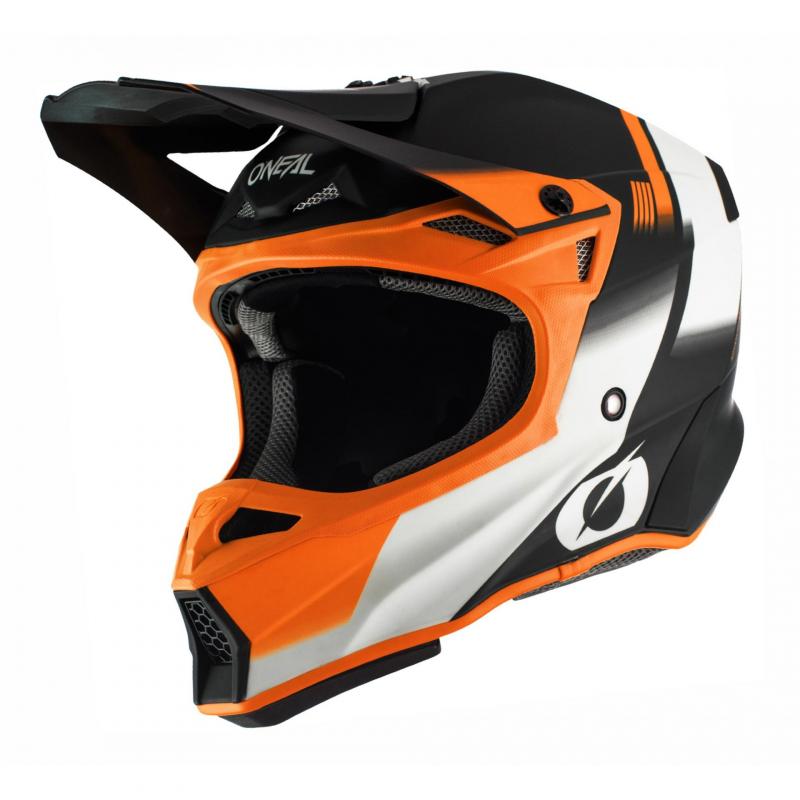 Casque cross O’Neal 10SRS Hyperlite Blur noir/orange- S