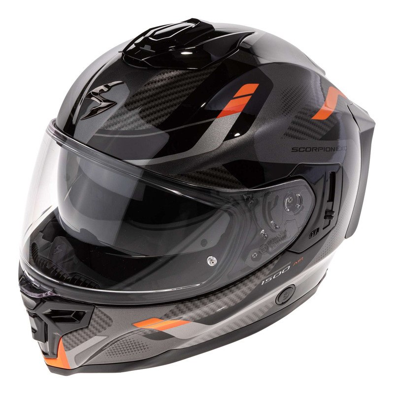 Casque intégral Scorpion Exo-1500 Air Sleek noir/orange