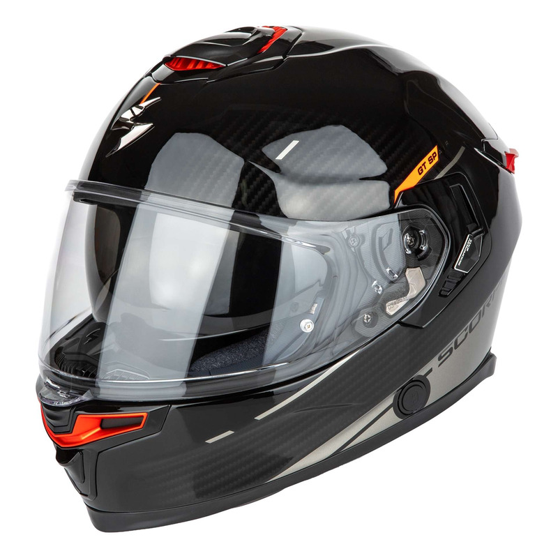 Casque intégral Scorpion EXO-GT SP Air Asphalt noir/argent