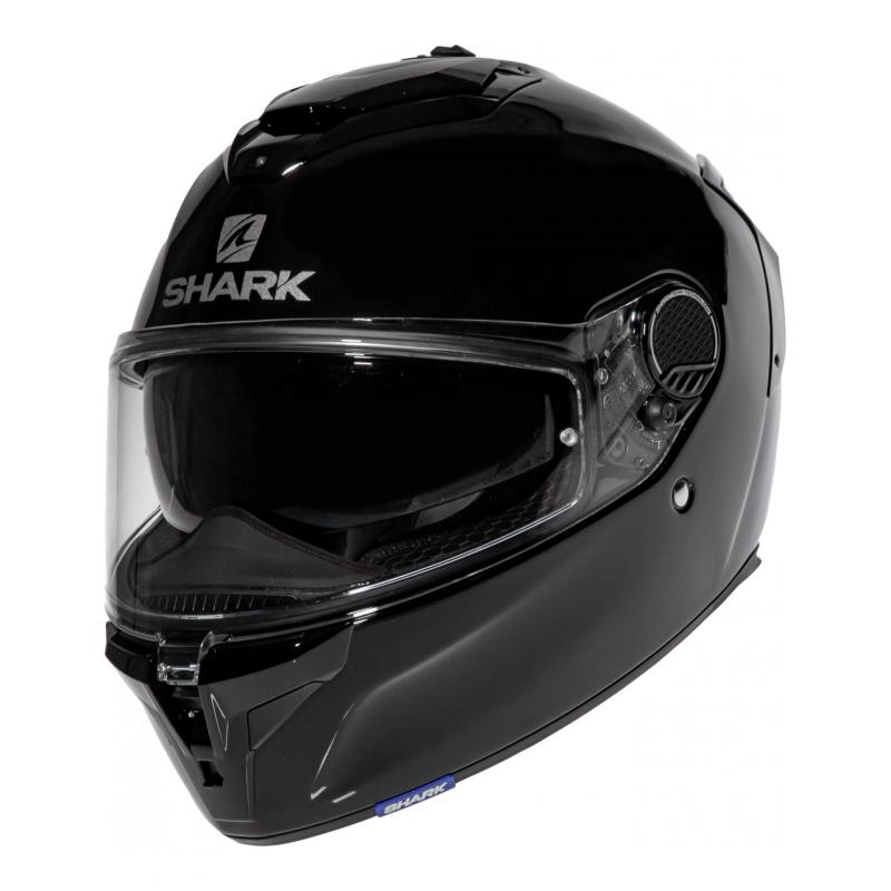 Casque intégral Shark Spartan GT Blank noir brillant- M