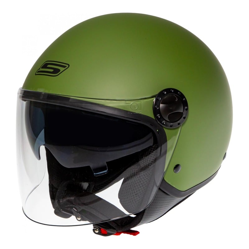 Casque jet S-Line S706 R-Fully vert army
