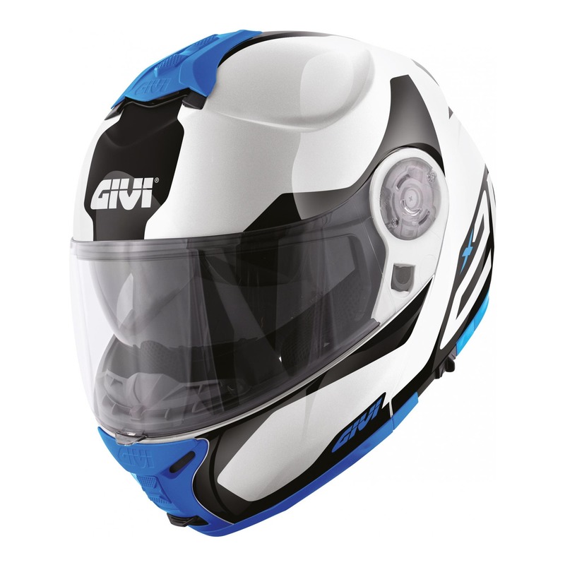 Casque modulable Givi X.21 Challenger Spirit blanc/bleu/noir- XS