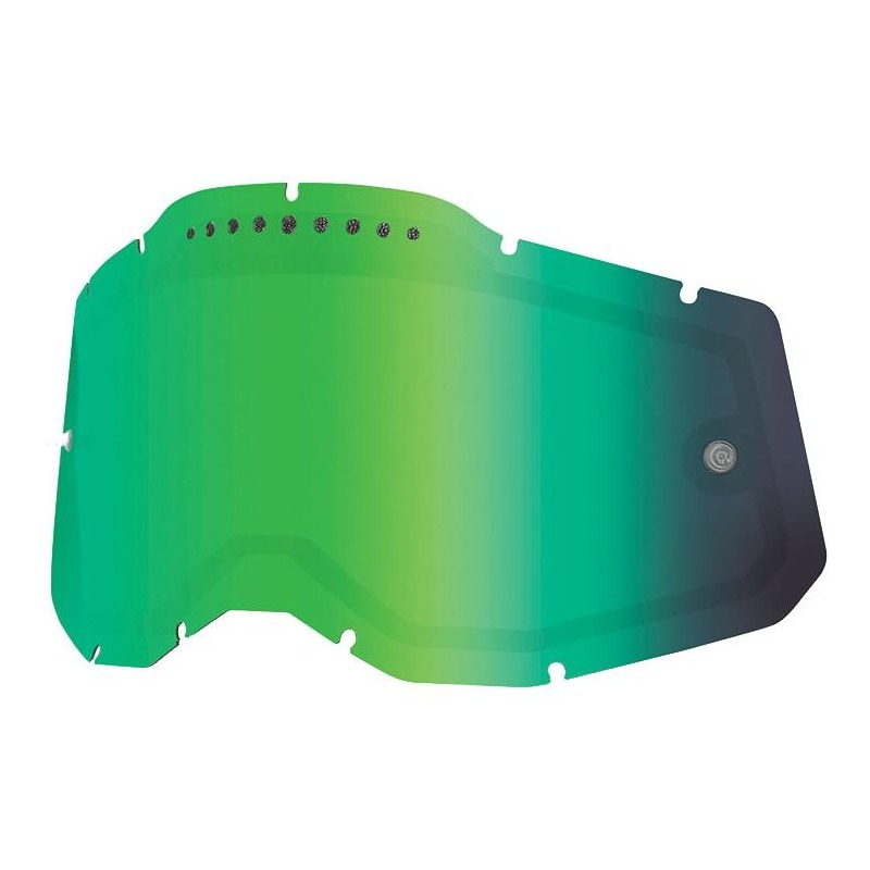 Écran masque cross 100% RC2/AC2/ST2 écran double ventilé iridium ve