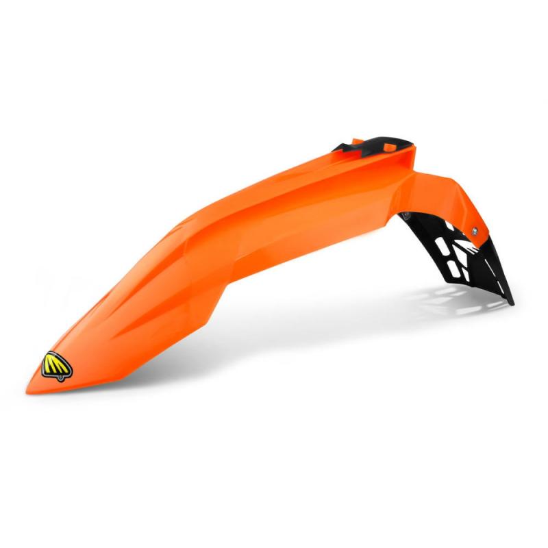 Garde-boue avant Cycra Cycralite KTM 125 SX 16-18 noir/orange fluo