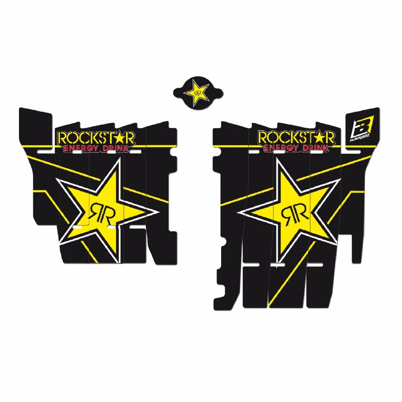 Kit déco de radiateur Blackbird Racing Rockstar Energy Honda CRF 450R
