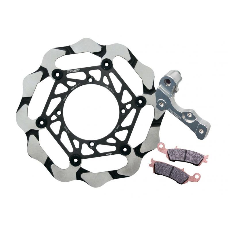 Kit disque de frein avant Braking Oversize wave flottant Ø 270 mm OKB