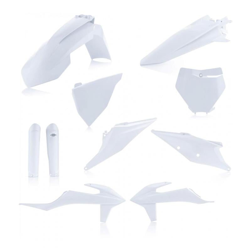 Kit plastique complet Acerbis KTM 125 SX 19-22 (blanc 2)
