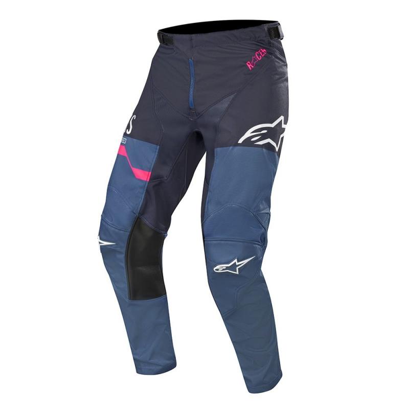 Pantalon cross Alpinestars Racer Flagship indigo/dark navy/rose fluo-