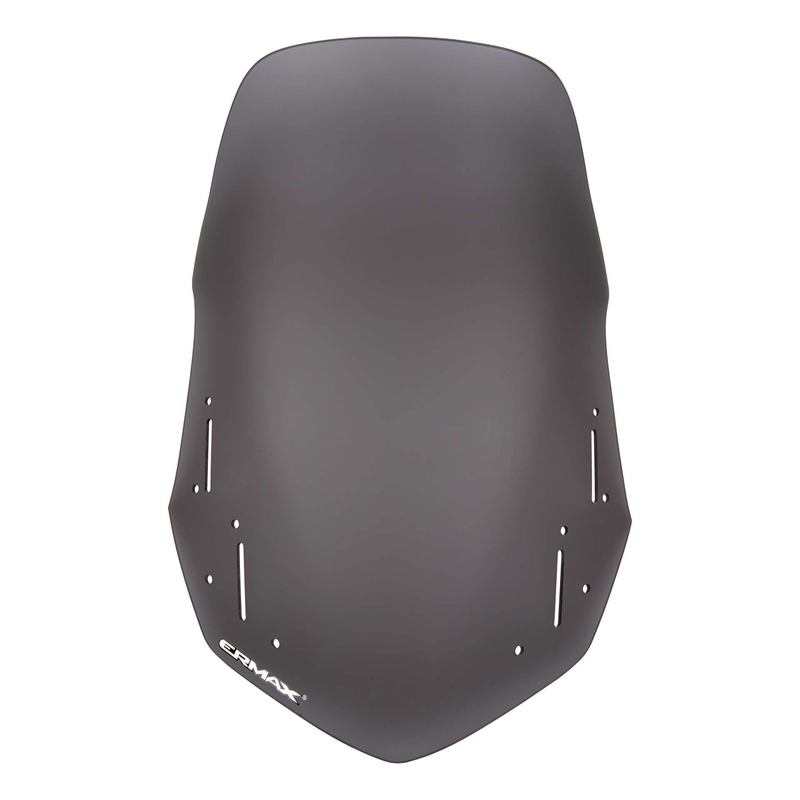 Pare-brise Ermax haute protection 54 cm Honda Varadero 1000 03-11 noir satin opaque