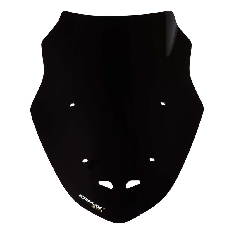 Pare-brise Ermax Sport 40 cm Yamaha N-Max 125 15-20 noir foncé opaque