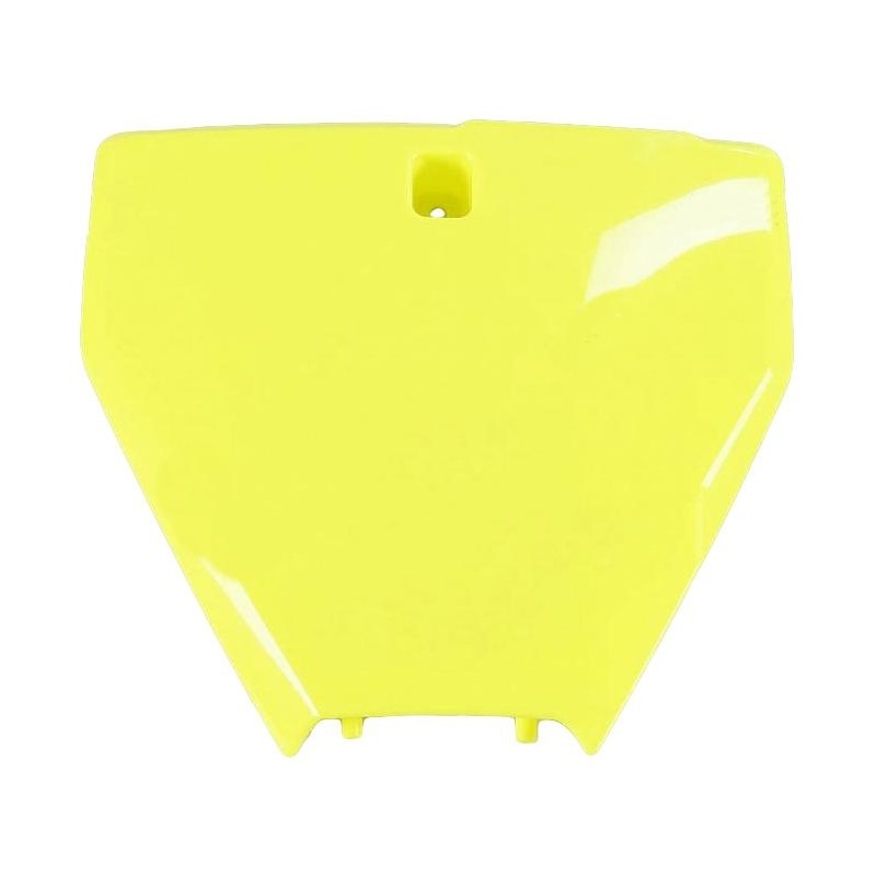 Plaque de numéro frontale UFO Husqvarna 250 FC 16-18 jaune fluo