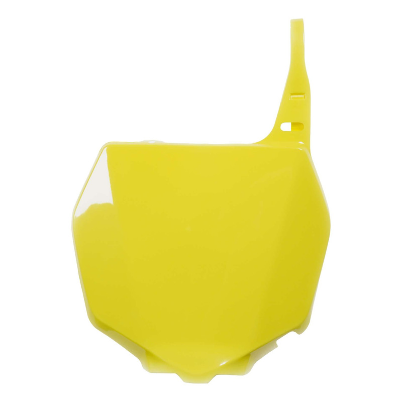 Plaque NumÃÂ©ro Frontale ACERBIS Jaune - Suzuki 125 / 250 RM 01-08