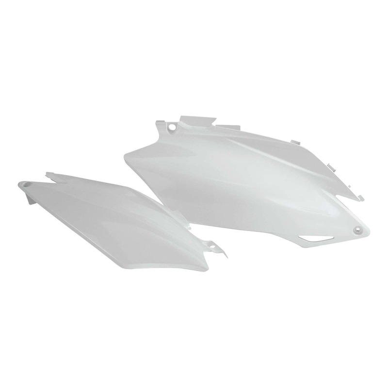 Plaques LatÃÂ©rales ACERBIS Blanc Ã¢   Honda 250 CRF-R