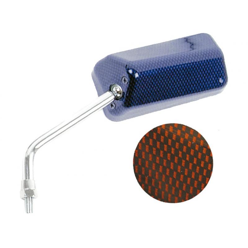 Rétroviseur Vicma droit rectangulaire F1 carbone violet