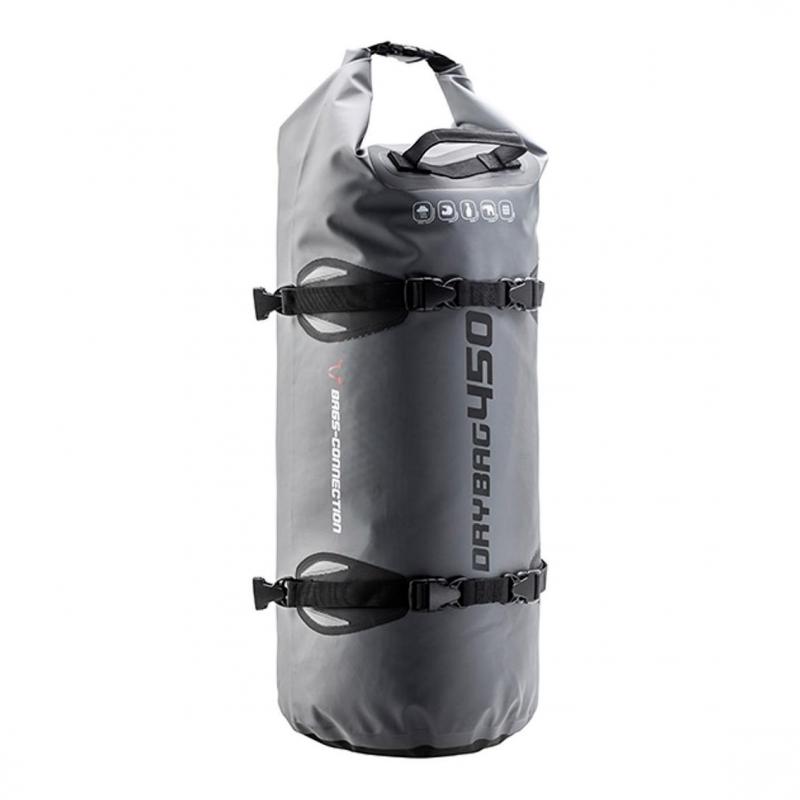 Sacoche de selle SW-MOTECH Drybag 450 45L gris / noir