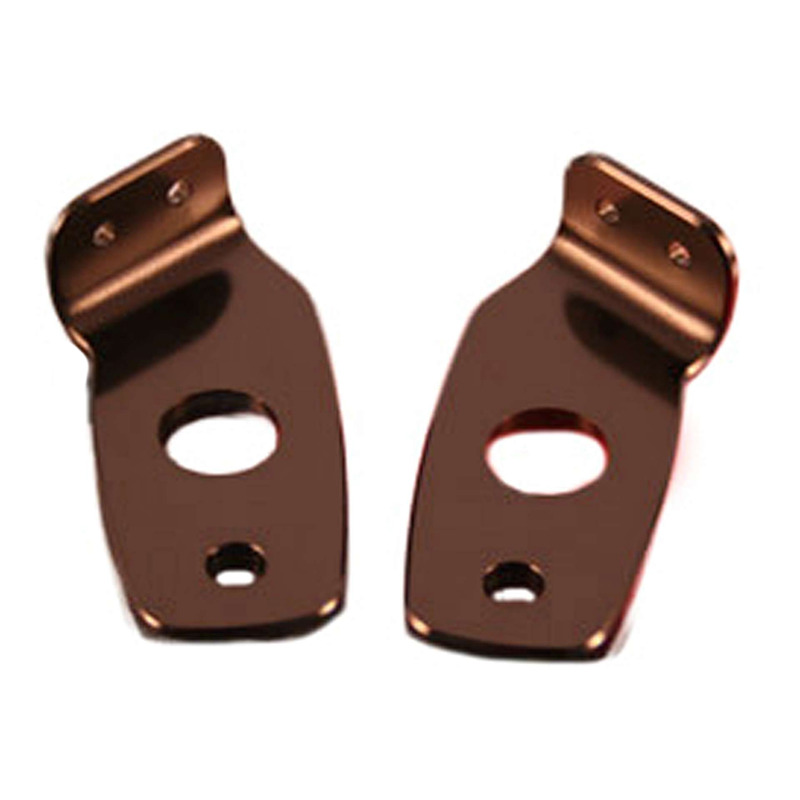 Support Evotech pour fixation clignotants origines Triumph Speed Triple 1050 06-07