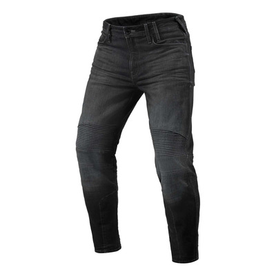 Jean moto Rev’It Moto 2 TF gris foncé délavé – L36
