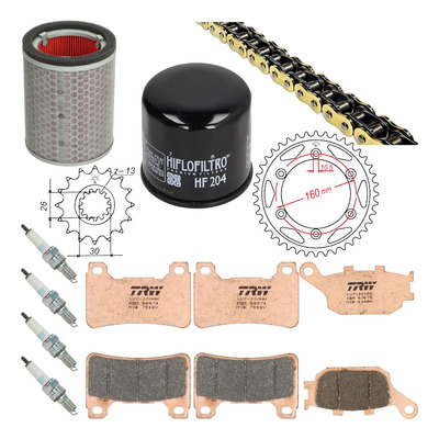 Kit entretien NF Prokit premium Honda CBR 1000 RR 2004-05