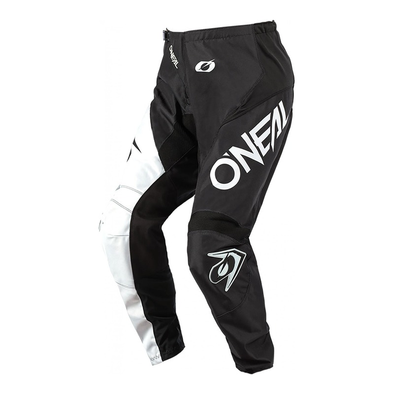 Pantalon cross O'Neal Element Racewear noir/blanc- US-32