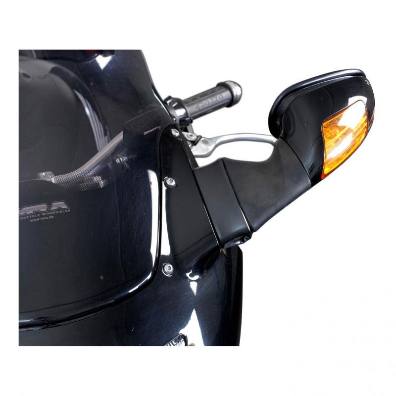 Extensions de rétroviseur SW-MOTECH Profile noir Honda CBR 1100 XX Blackbird 96-07