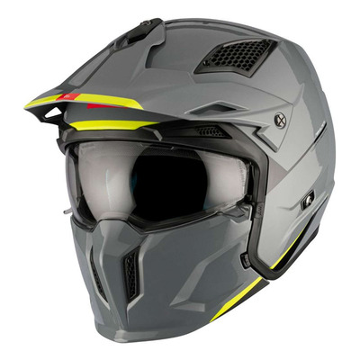 Casque transformable MT Helmets Streetfighter SV uni argent