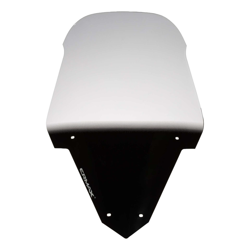 Pare-brise Ermax haute protection 58 cm avec Yamaha X-Max 125 23-25 gris