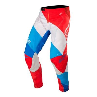 Pantalon cross Alpinestars Techstar Venom rouge/blanc/bleu