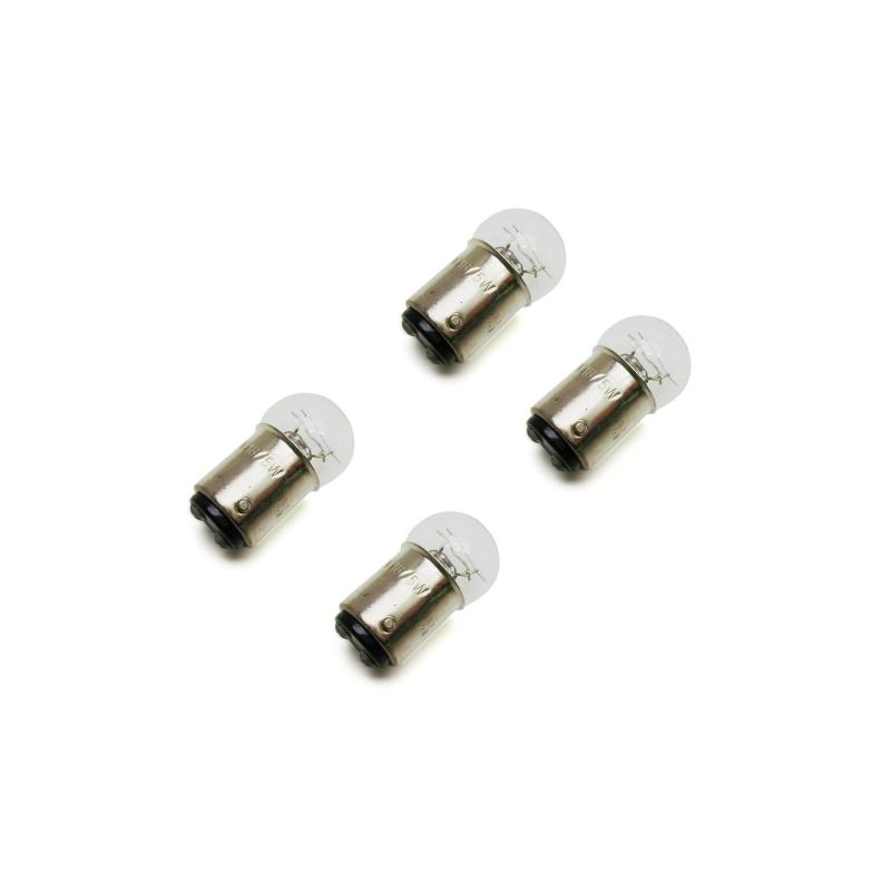 4 Ampoules BAY15D Feu stop 12V 18/5w