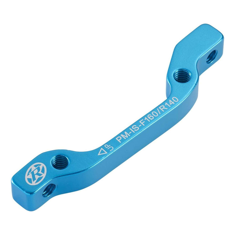 Adaptateur étrier frein Reverse International Standard/Post-Mount (160/140) turquoise