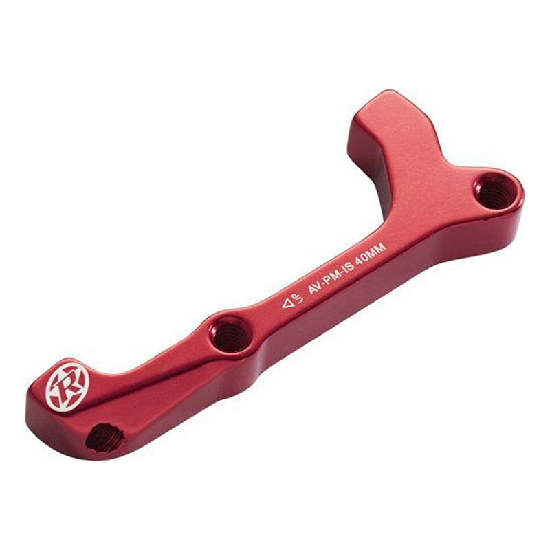 Adaptateur étrier frein Reverse International Standard/Post-Mount (180) rouge