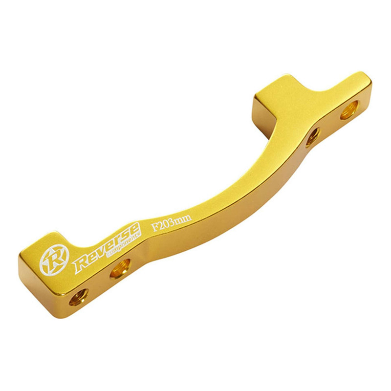 Adaptateur étrier frein Reverse Post-Mount +43mm or