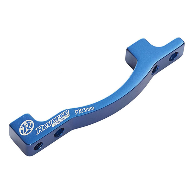 Adaptateur étrier frein Reverse Post-Mount +43mm bleu