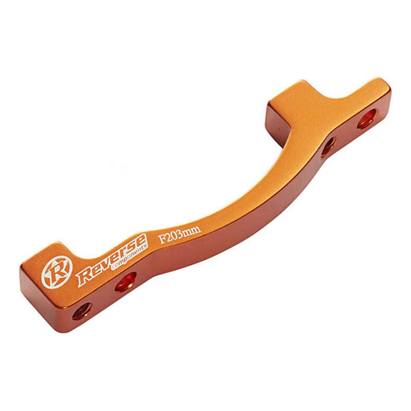 Adaptateur étrier frein Reverse Post-Mount +43mm orange