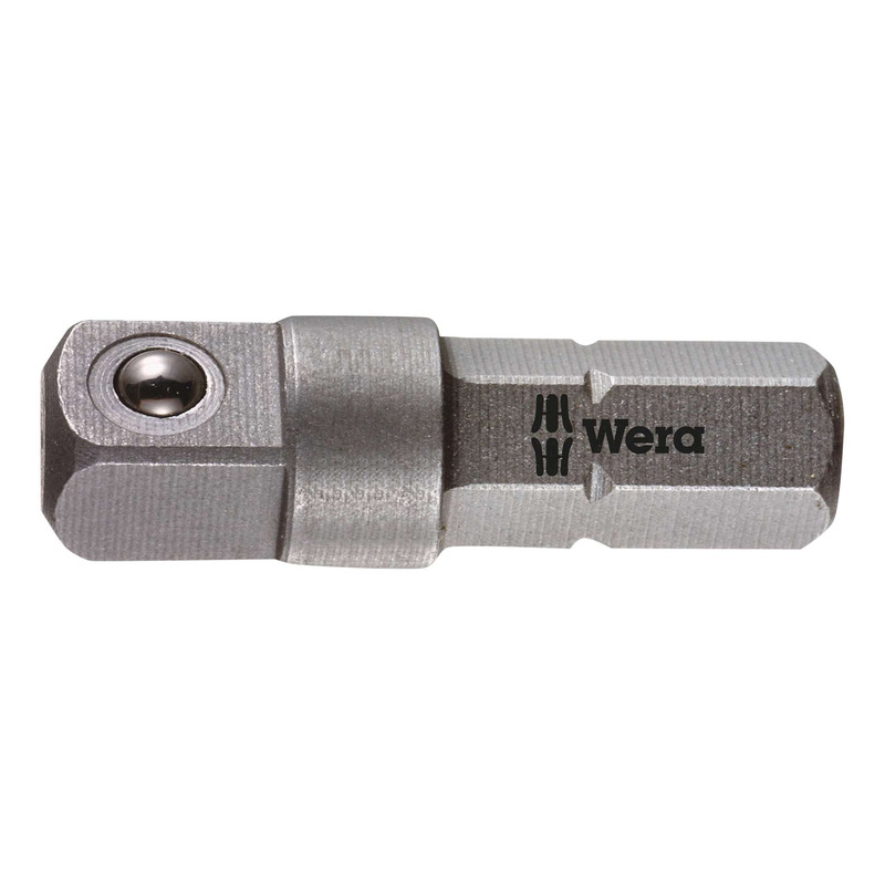 Adaptateur Wera 870/1 1/4 avec bille pour douille carré 25 mm