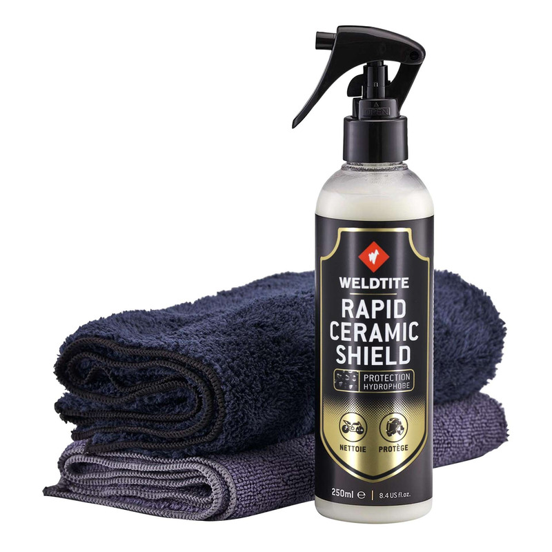 Aerosol déperlant Weldtite 250 ml + 2 microfibres