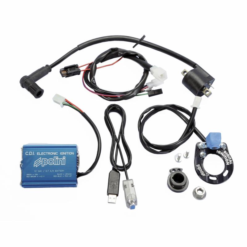 Allumage Digital Polini Evolution Rotor Interne Piaggio NRG/Gilera Run