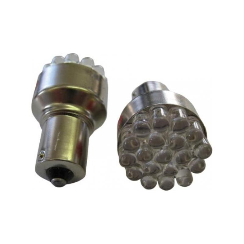 Ampoule à LED 12 Volts (19 LEDS)- 21W - BA15S