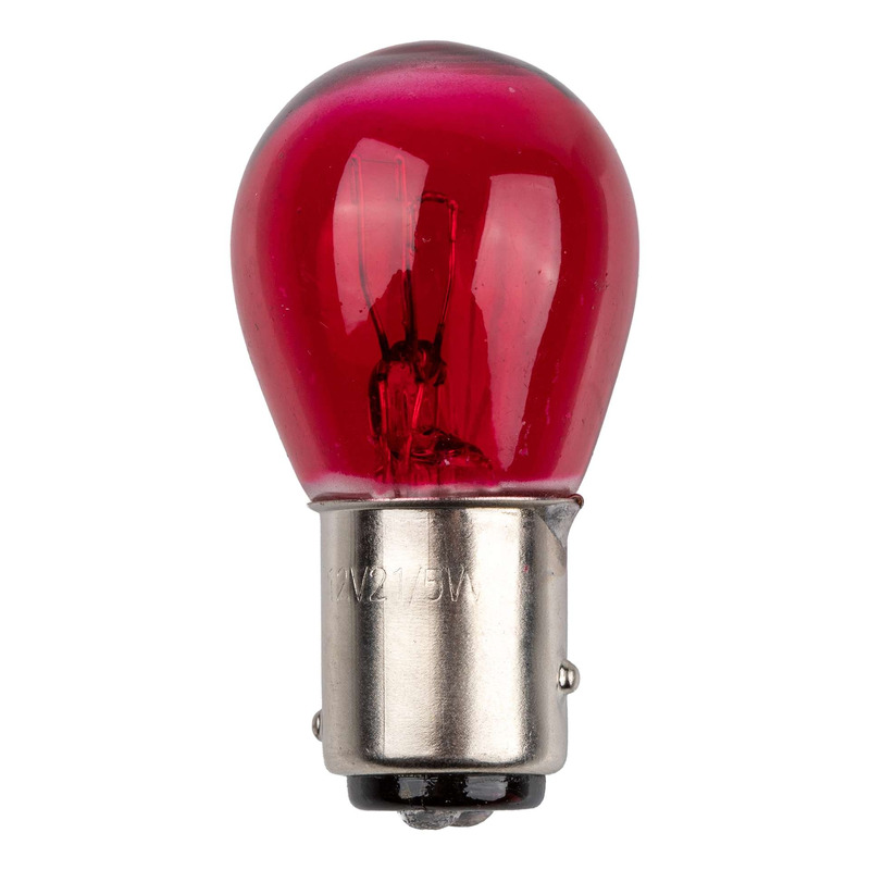 Ampoule BAY15D S25 stop/feu 12V 21/5W Rouge