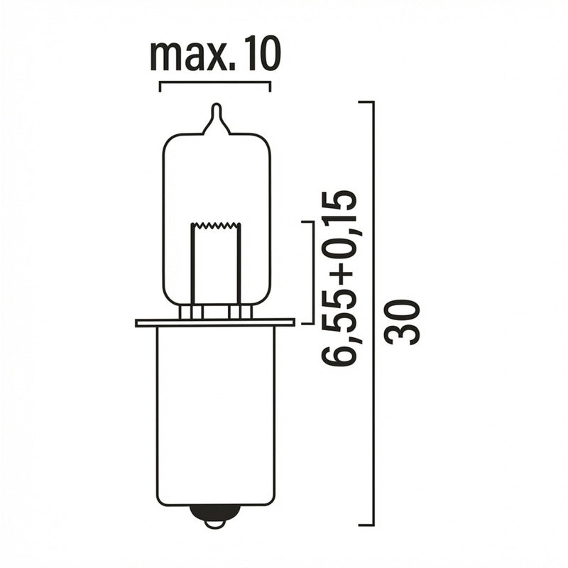 Ampoule Flosser HS3 6V PX13.5S 2,4W