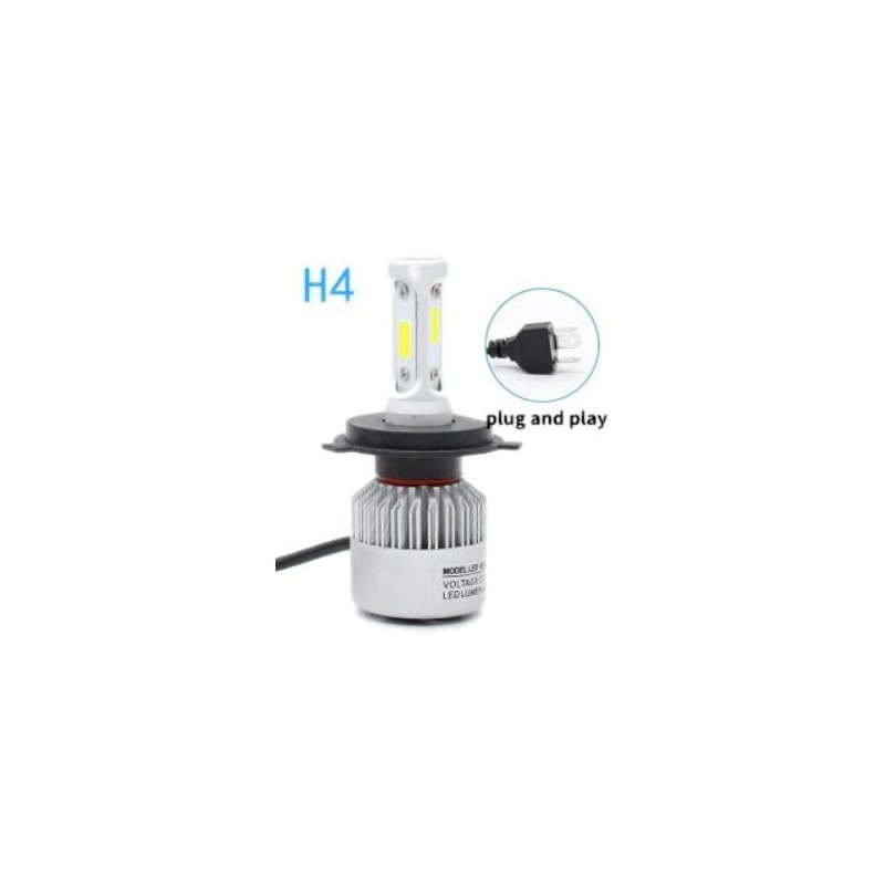 Ampoule leds H4 12V P43T Brazoline