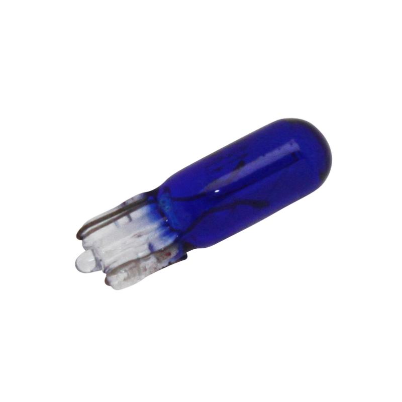 Ampoule T5 W2x4.6D Wedge 12V 1.2W Bleue - Pièces Electrique sur La Bécanerie
